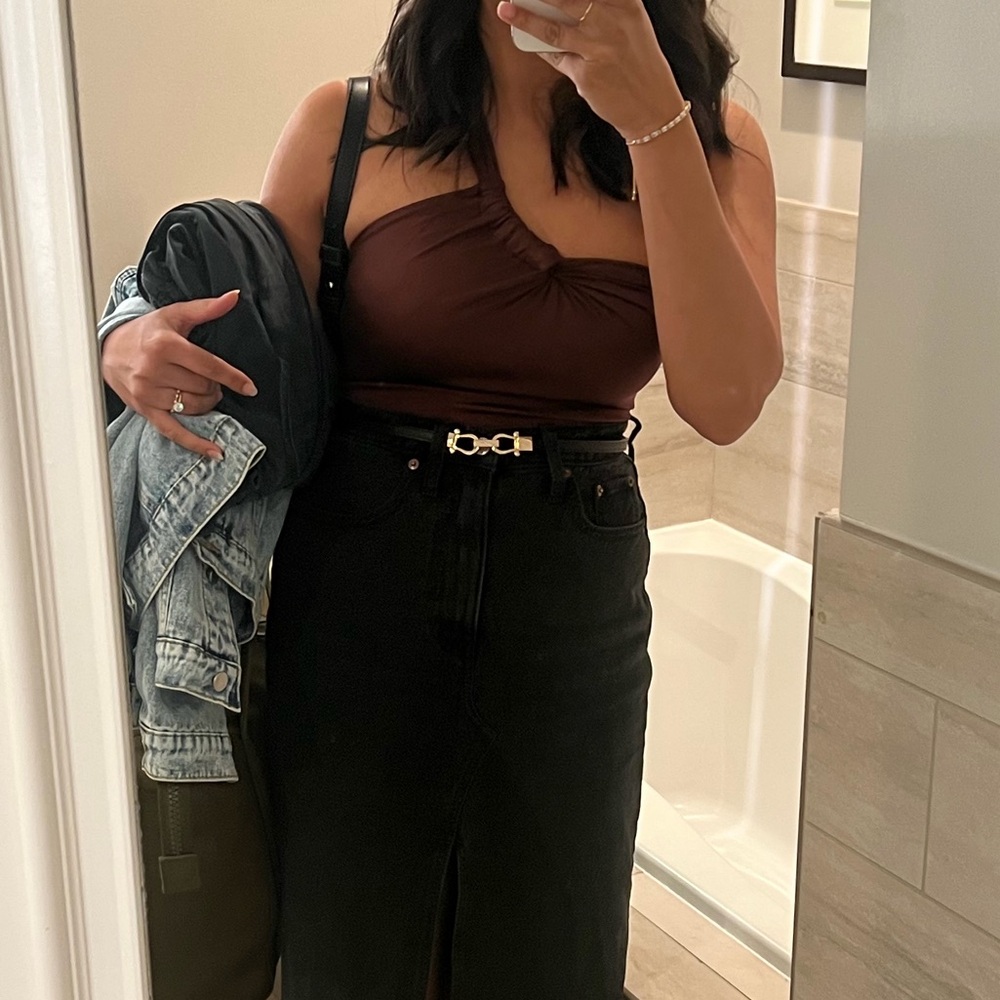 Abercrombie & Fitch Chocolate bodysuit